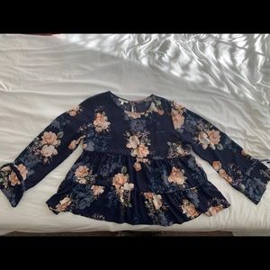 Floral blouse